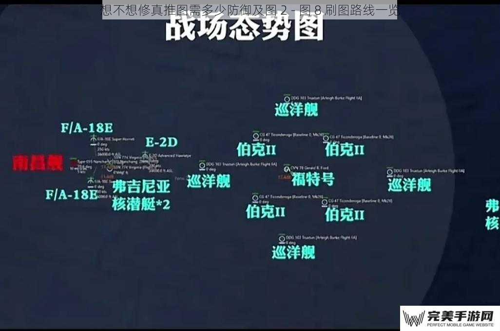 想不想修真推图需多少防御及图 2 - 图 8 刷图路线一览