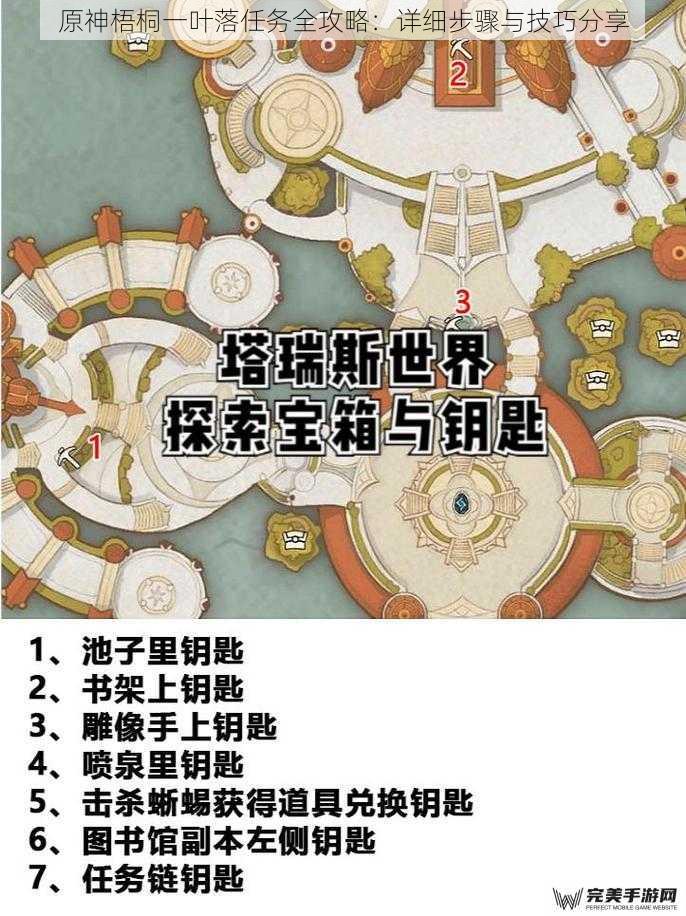 原神梧桐一叶落任务全攻略：详细步骤与技巧分享