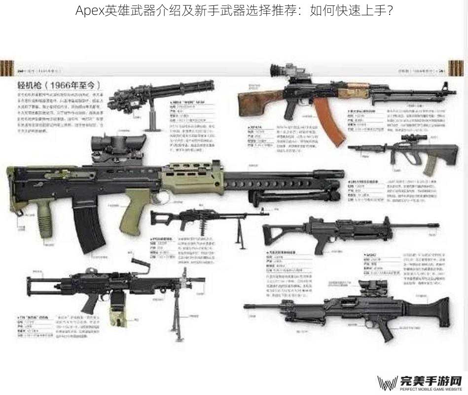 Apex英雄武器介绍及新手武器选择推荐：如何快速上手？