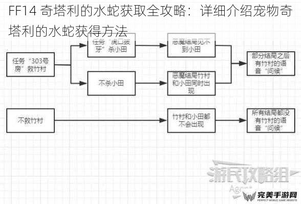 FF14 奇塔利的水蛇获取全攻略：详细介绍宠物奇塔利的水蛇获得方法