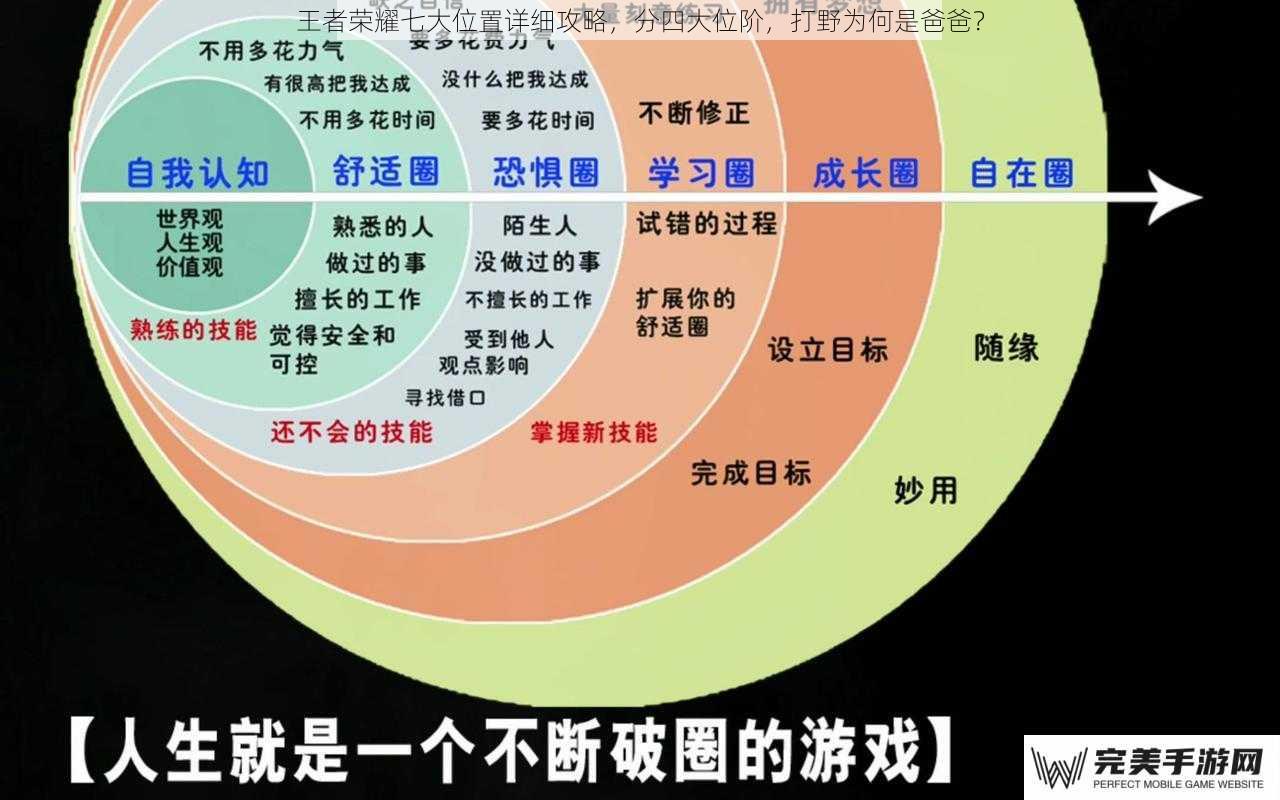 王者荣耀七大位置详细攻略，分四大位阶，打野为何是爸爸？