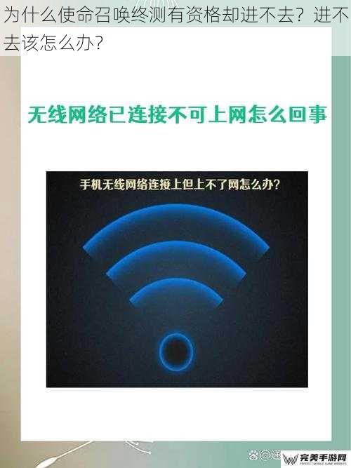 为什么使命召唤终测有资格却进不去？进不去该怎么办？