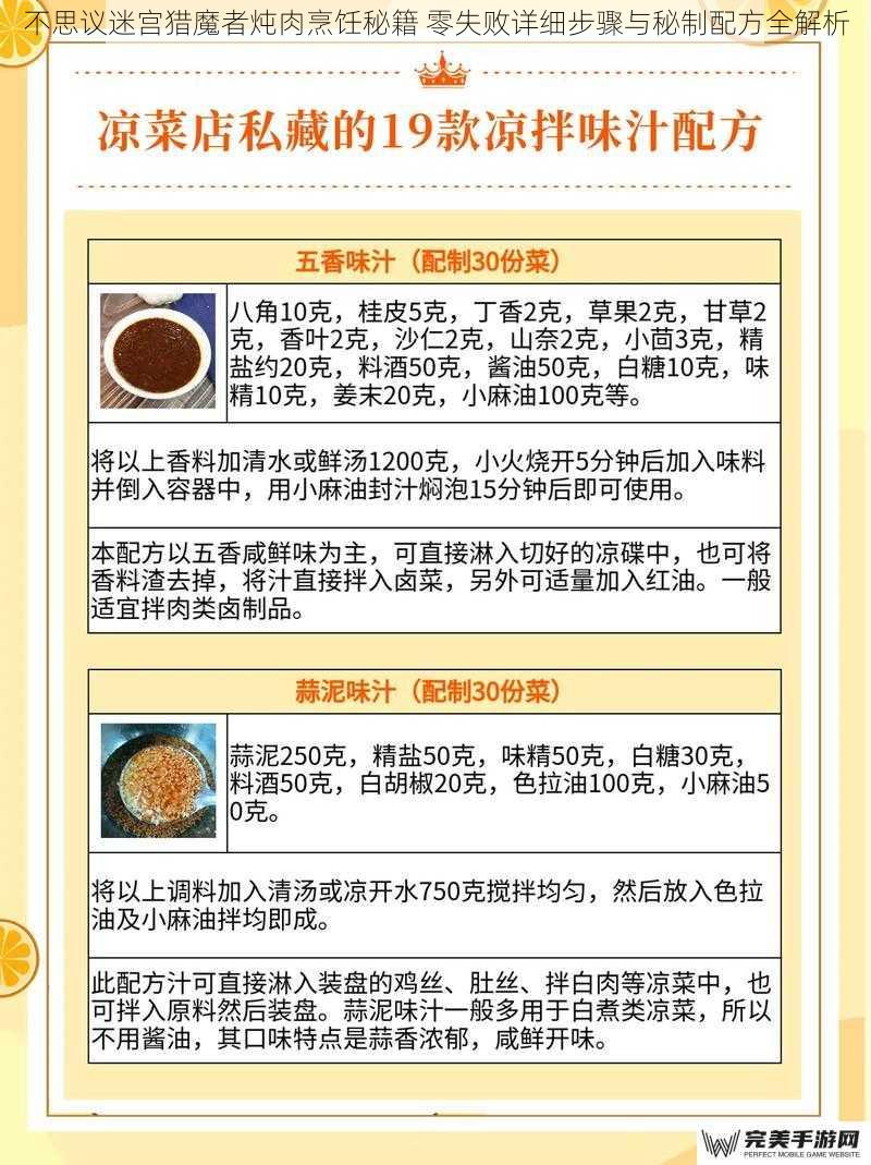 配方溯源与食材科学