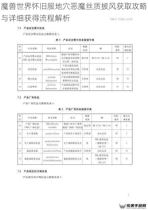 魔兽世界怀旧服地穴恶魔丝质披风获取攻略与详细获得流程解析