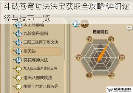 斗破苍穹功法法宝获取全攻略 详细途径与技巧一览