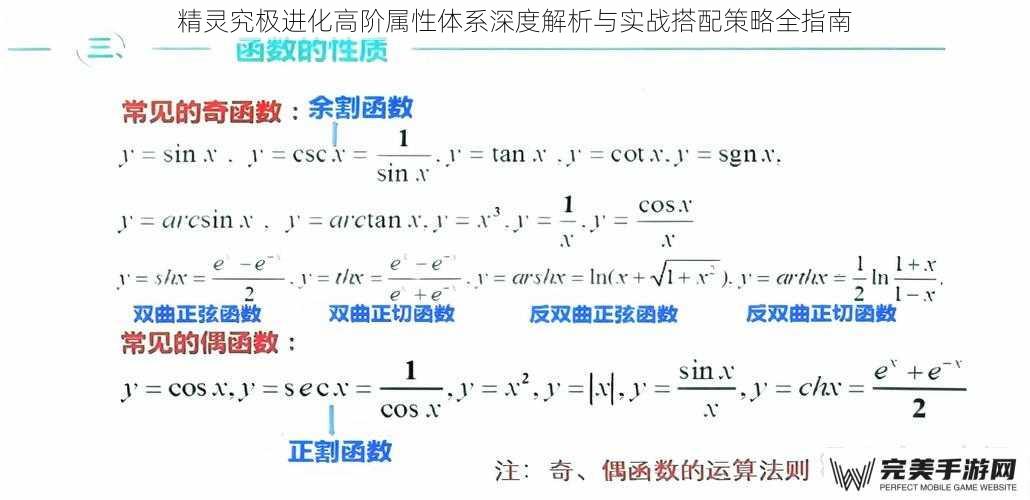 精灵究极进化高阶属性体系深度解析与实战搭配策略全指南