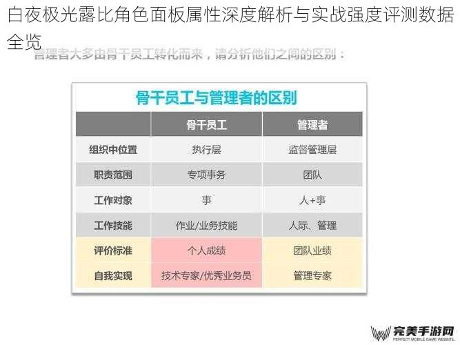 白夜极光露比角色面板属性深度解析与实战强度评测数据全览